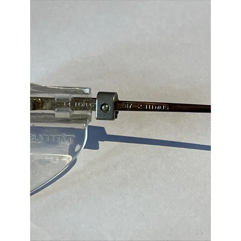 titmus Vintage Eyewear z87 tor cs96 Safety Eyeglasses 52-20 Metal Frames Only